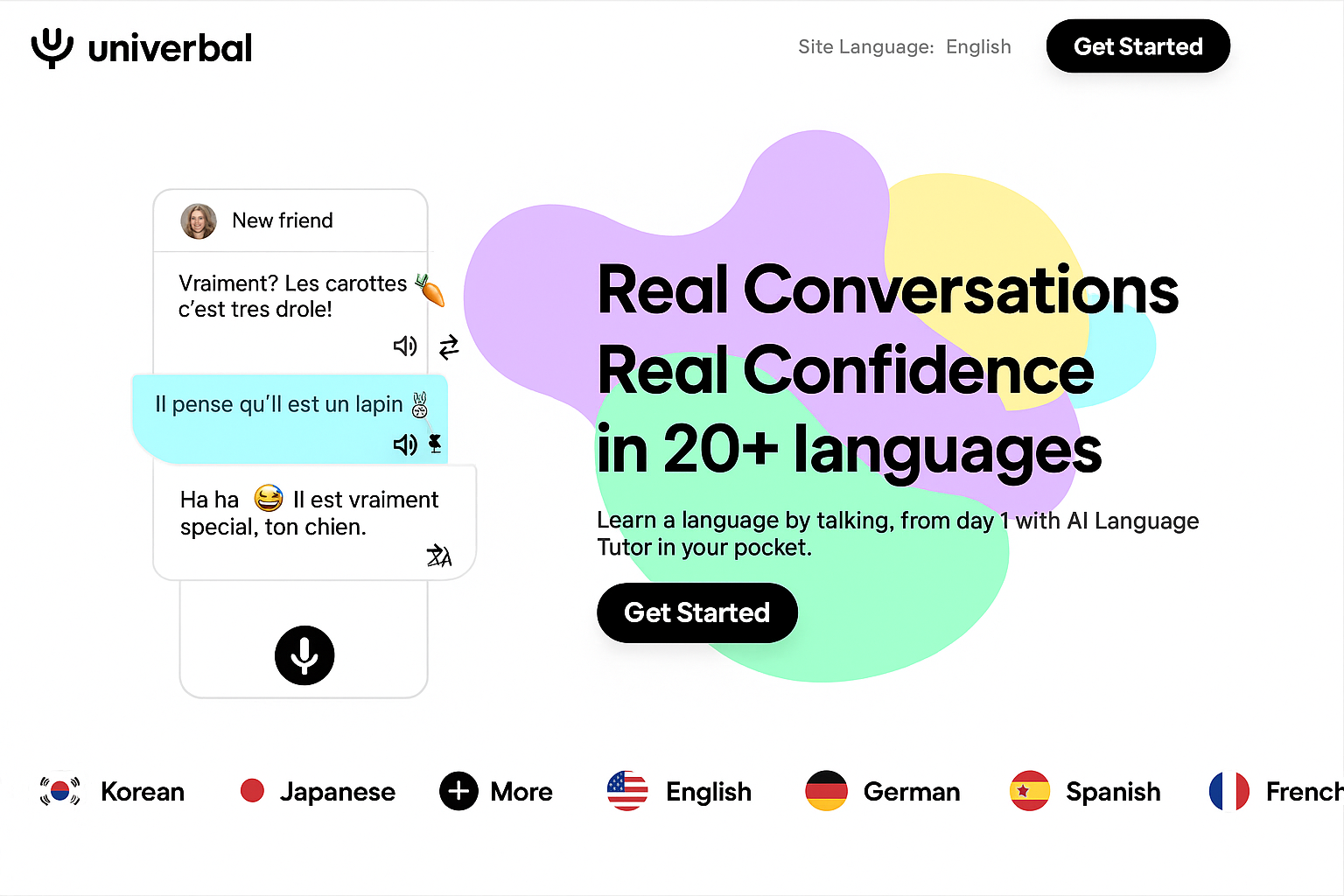 Language Learning AI Platform
